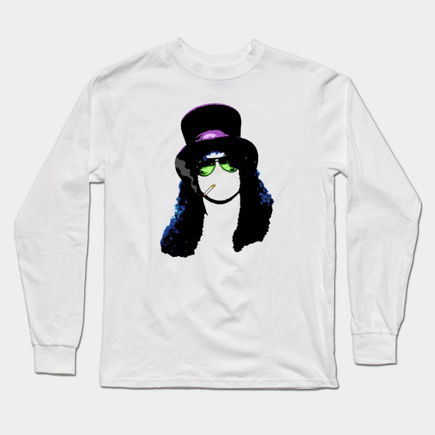 Slash No Face Long Sleeve T-Shirt by PopSmarts